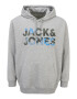 Jack & Jones Plus Суичър 'Soldier' светлосиво / светлосиньо / каки - Pepit.bg