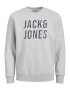 Jack & Jones Plus Суичър 'Xilo' светлосиньо / тъмносиньо / сив меланж / бяло - Pepit.bg