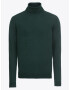 JACK & JONES Пуловер 'JPRCHAMP KNIT ROLL NECK' тъмнозелено - Pepit.bg