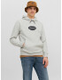 JACK & JONES Суичър 'Dalston' нейви синьо / сив меланж - Pepit.bg