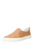 Lauren Ralph Lauren Спортни обувки Slip On 'HADDLEY' цвят "пясък" / бяло - Pepit.bg