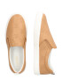 Lauren Ralph Lauren Спортни обувки Slip On 'HADDLEY' цвят "пясък" / бяло - Pepit.bg