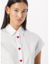 Love Moschino Блуза 'CAMICIA' червено / бяло - Pepit.bg