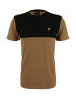 Lyle & Scott Тениска камел / жълто / черно - Pepit.bg