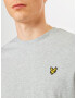 Lyle & Scott Тениска златистожълто / сив меланж / черно - Pepit.bg