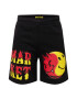 MARKET Панталон 'SMILEY GOOD AND EVIL SWEATSHORTS' жълто / червено / черно - Pepit.bg