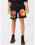 MARKET Панталон 'SMILEY GOOD AND EVIL SWEATSHORTS' жълто / червено / черно - Pepit.bg