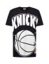 Mitchell & Ness T-Shirt 'BIG FACE' черно / бяло - Pepit.bg