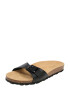 ONLY Чехли 'ONLMADISON NARROW LEATHER SLIP ON' черно - Pepit.bg