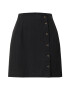 SELECTED FEMME Пола 'SLFMALVINA MW SHORT SKIRT B' черен меланж - Pepit.bg