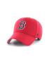 47brand Шапка MLB Boston Red Socks в червено с апликация - Pepit.bg