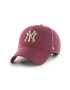 47brand Шапка MLB New York Yankees в лилаво с апликация - Pepit.bg