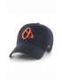 47brand Шапка Baltimore Orioles в черно с апликация - Pepit.bg