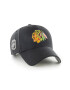 47brand Шапка Chicago Blackhawks в черно с апликация - Pepit.bg