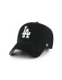 47brand Шапка Los Angeles Dodgers в лилаво с апликация - Pepit.bg