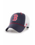 47brand Шапка с козирка MLB Boston Red Sox в тъмносиньо с апликация - Pepit.bg