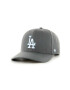 47brand Шапка с вълна MLB Los Angeles Dodgers в сиво с апликация - Pepit.bg