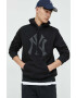 47brand Суичър Mlb New York Yankees в черно с принт - Pepit.bg