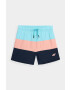4F Детски къси панталони M019 в синьо с десен - Pepit.bg
