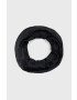 4F Кръгъл шал дамски в сиво с изчистен дизайн - Pepit.bg
