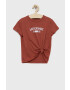 Abercrombie & Fitch Детска тениска в червено - Pepit.bg