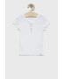 Abercrombie & Fitch Детска тениска в бяло - Pepit.bg
