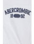 Abercrombie & Fitch Детска тениска в бяло - Pepit.bg