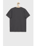 Abercrombie & Fitch Детска тениска в сиво с принт - Pepit.bg