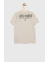 Abercrombie & Fitch Детска тениска в бежово с принт - Pepit.bg
