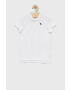 Abercrombie & Fitch Детска тениска с яка в бяло - Pepit.bg