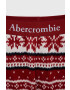 Abercrombie & Fitch Детско долнище на пижама в бордо с десен - Pepit.bg