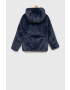 Abercrombie & Fitch Детско яке с две лица в синьо - Pepit.bg