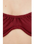 Abercrombie & Fitch Горнище на бански в бордо с меки чашки - Pepit.bg