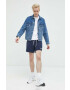 Abercrombie & Fitch Къс панталон в тъмносиньо - Pepit.bg