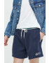 Abercrombie & Fitch Къс панталон в тъмносиньо - Pepit.bg