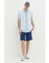 Abercrombie & Fitch Къс панталон в синьо - Pepit.bg