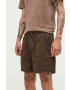 Abercrombie & Fitch Къс панталон в кафяво - Pepit.bg