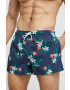 Abercrombie & Fitch Плувни шорти в синьо - Pepit.bg