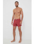 Abercrombie & Fitch Плувни шорти в червено - Pepit.bg