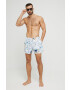Abercrombie & Fitch Плувни шорти в бяло - Pepit.bg
