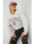 Abercrombie & Fitch Суичър в сиво с апликация - Pepit.bg
