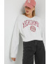 Abercrombie & Fitch Суичър в сиво с апликация - Pepit.bg
