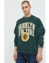 Abercrombie & Fitch Суичър в зелено с принт - Pepit.bg