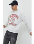 Abercrombie & Fitch Суичър в сиво с принт - Pepit.bg
