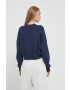 Abercrombie & Fitch Суичър в тъмносиньо с апликация - Pepit.bg