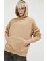 Abercrombie & Fitch Суичър в бяло с изчистен дизайн - Pepit.bg