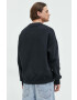 Abercrombie & Fitch Суичър в черно с принт - Pepit.bg