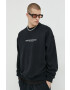 Abercrombie & Fitch Суичър в черно с апликация - Pepit.bg