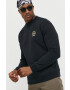 Abercrombie & Fitch Суичър в черно с апликация - Pepit.bg