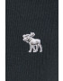 Abercrombie & Fitch Тениска в черно - Pepit.bg